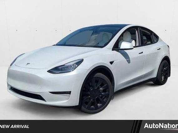 TESLA MODEL Y 2021 5YJYGDEEXMF230954 image
